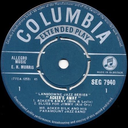 Acker Bilk And His Paramount Jazz Band-2