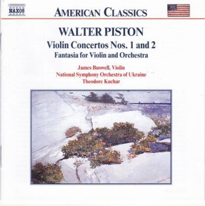 Violin Concertos Nos. 1 & 2 / Fantasia For Violin & Orchestra CD:Walter Piston