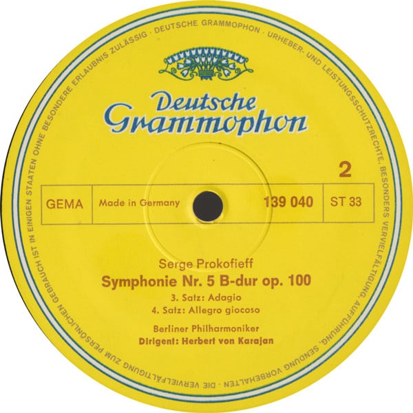 Sergei Prokofiev - Berliner Philharmoniker, Herbert von Karajan-3