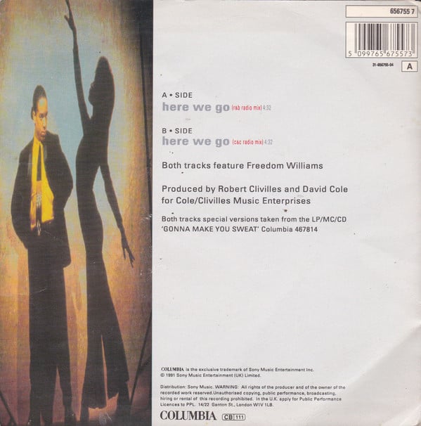 C + C Music Factory Featuring Freedom Williams-1