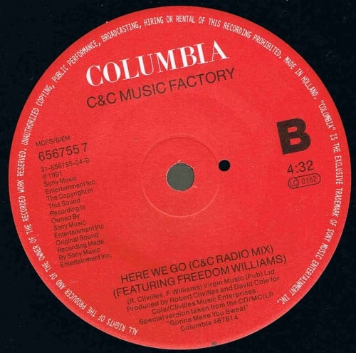 C + C Music Factory Featuring Freedom Williams-3