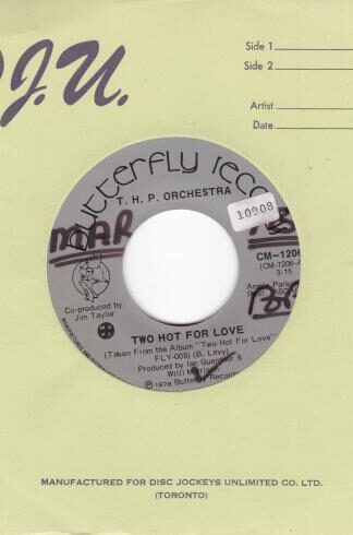 Two Hot For Love / Dawn Patrol 7":THP Orchestra