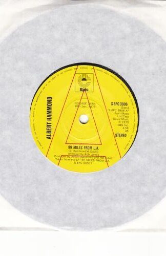 99 Miles From L.A. 7" (Promo):Albert Hammond