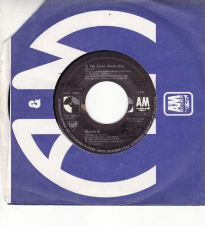 In My Eyes 7" (Promo):Stevie B - Image 2