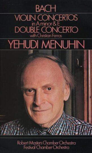 Bach - Violin Concertos / Double Concerto LP (UK):Yehudi Menuhin