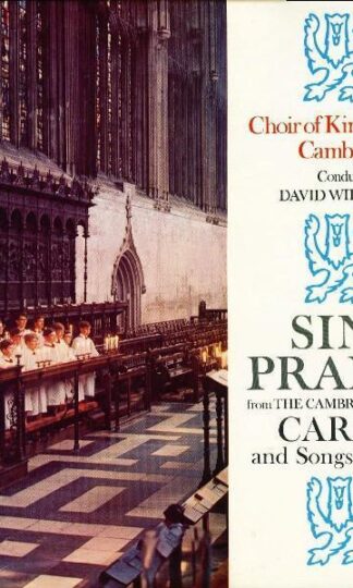 Sing Praises (From The Cambridge Hymnal) LP (UK 1966):David Willcocks