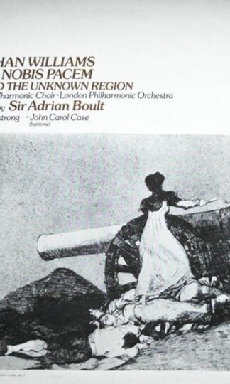 Dona Nobis Pacem / Toward The Unknown Region LP (UK 1973):Ralph Vaughan Williams
