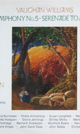 Symphony No. 5 / Serenade To Music LP (UK 1970):Ralph Vaughan Williams
