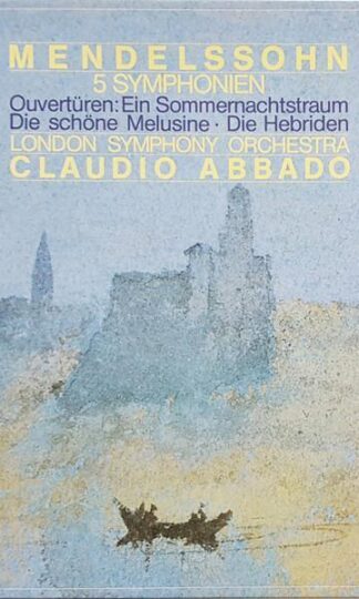 5 Symphonien / Ouvertüren 4xLP BOX (GER 1985):Felix Mendelssohn-Bartholdy