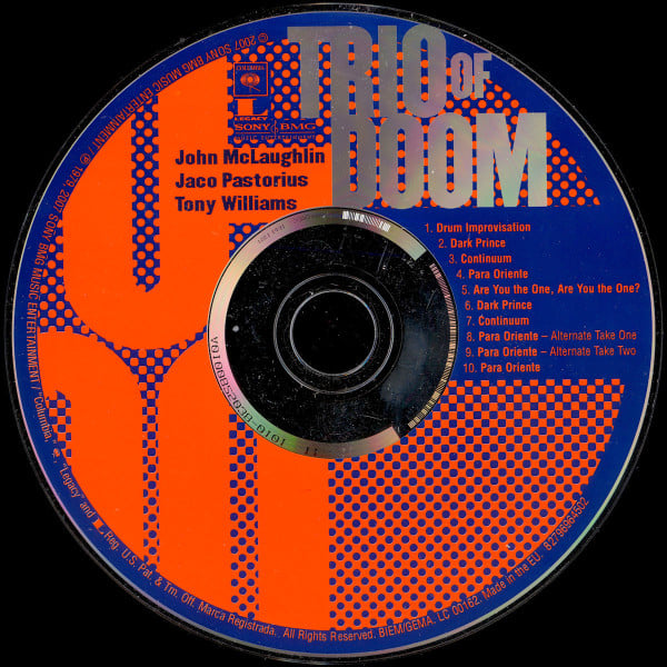 Trio Of Doom, John McLaughlin, Jaco Pastorius, Anthony Williams-4