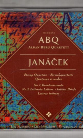 Leoš Janáček. String Quartets:Alban Berg Quartett