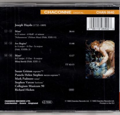 Nelson Mass / Ave Regina / Missa Brevis:Joseph Haydn - Image 2
