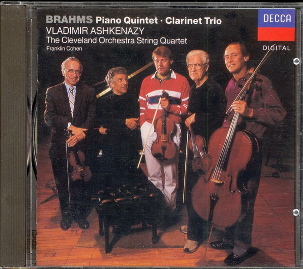 Johannes Brahms, Vladimir Ashkenazy, The Cleveland Orchestra String Quartet, Franklin Cohen-0