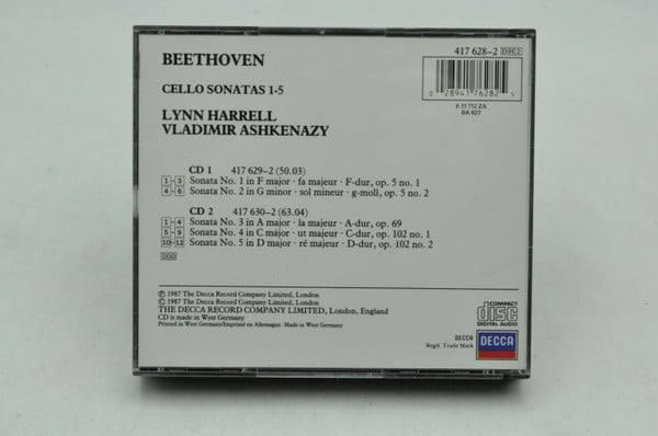 Ludwig van Beethoven, Lynn Harrell, Vladimir Ashkenazy-1