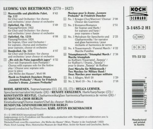 Ludwig van Beethoven, Rundfunkchor Berlin Rundfunk-Chor Berlin Rundfunk-Sinfonieorchester Berlin, Karl Anton Rickenbacher-1