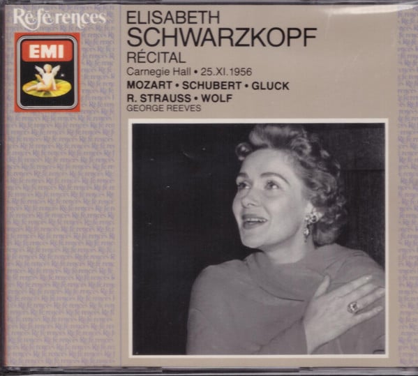 Elisabeth Schwarzkopf, George Reeves (3), Wolfgang Amadeus Mozart, Franz Schubert, Christoph Willibald Gluck, Richard Strauss, Hugo Wolf-0