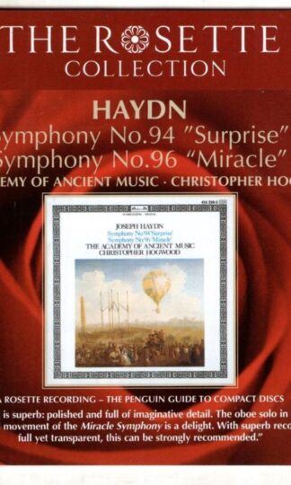 Symphony No. 94 "Surprise" / Symphony No. 96 "Miracle":Joseph Haydn