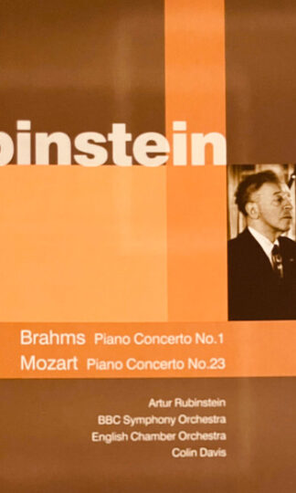 Johannes Brahms, Wolfgang Amadeus Mozart / Arthur Rubinstein, BBC Symphony Orchestra, English Chamber Orchestra, Sir Colin Davis-0