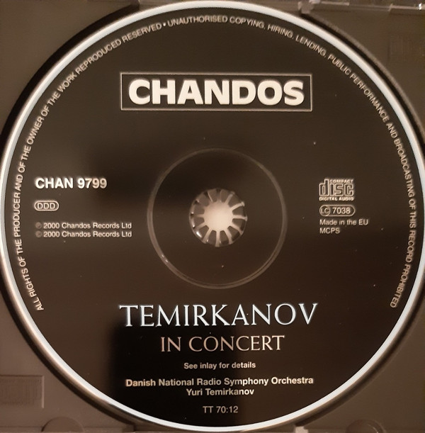 Maurice Ravel / Pyotr Ilyich Tchaikovsky / Niels Wilhelm Gade - DR RadioSymfoniOrkestret, Yuri Temirkanov-4