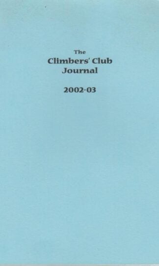 The Climbers' Club Journal 2002-03 :