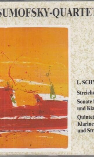 Sonate FÃ¼r Klarinette Und Klavier / Quintett FÃ¼r Klarinette Und Streicher : Rasumofsky-Quartett