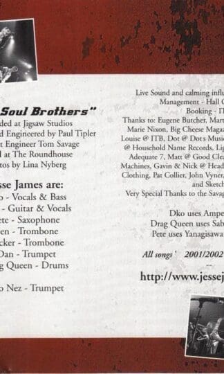Punk Soul Brothers : Jesse James