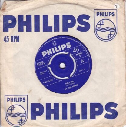 Black Girl/ You Went Away 7" : The Four Pennies