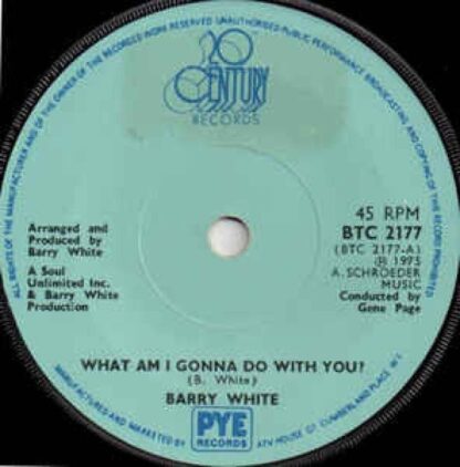 What Am I Gonna Do With You? : Barry White