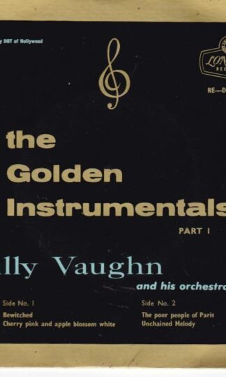 The Golden Instrumentals - Part 1 7" : Billy Vaughn And His Orchestra
