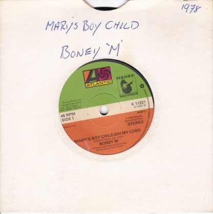 Mary's Boy Child/Oh My Lord 7" : Boney M.