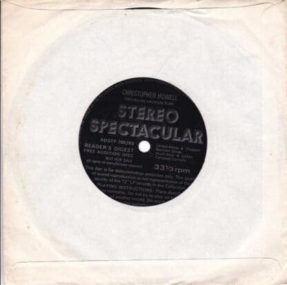 Introduces Excerpts From Stereo Spectacular 7" : Christopher Howell