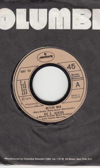 Meteor Man/Galaxy Police 7" : Dee D. Jackson