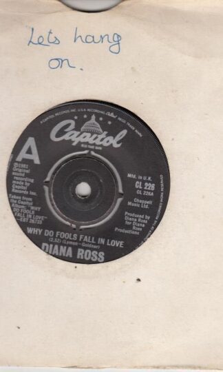 Why Do Fools Fall In Love/Think I'm In Love 7" : Diana Ross