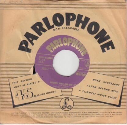 Original Dixieland One-Step/Clarinet Marmalade 7" : Freddy Randall And His Band