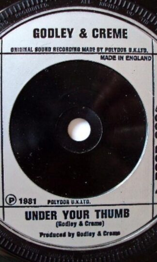 Under Your Thumb/Power Behind The Throne 7" : Godley & Creme