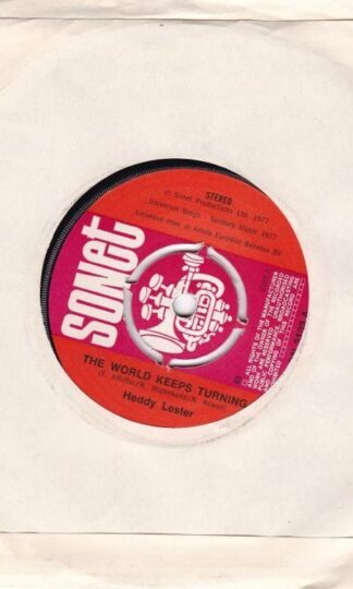 The World Keeps Turning/Never Saw Him Laughing 7" : Heddy Lester