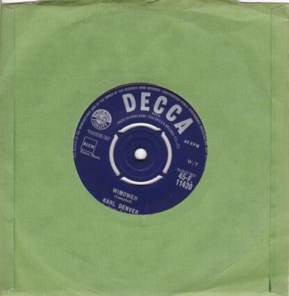 Wimoweh/ Gypsy Davy : Karl Denver