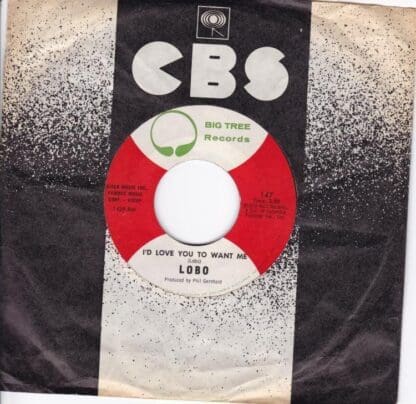 I'd Love You To Want Me/Am I True To Myself 7" : Lobo