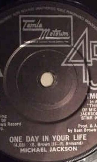 One Day In Your Life/Take Me Back 7" : Michael Jackson