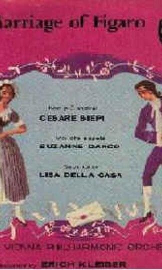 The Marriage Of Figaro 7" : Mozart