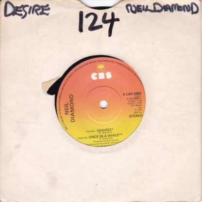 DesirÃ©e/Once In A While 7" : Neil Diamond