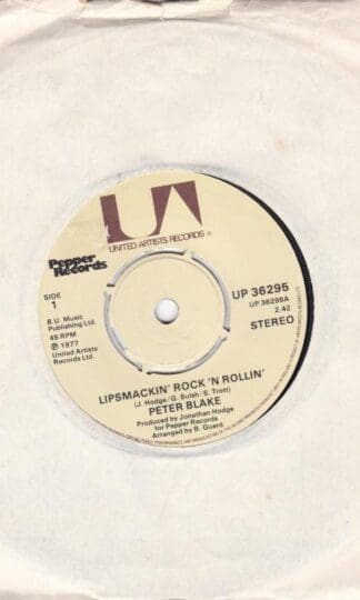 Lipsmackin' Rock 'N Rollin' / Clever Dick 7" : Peter Blake (3)