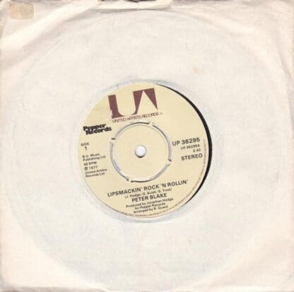 Lipsmackin' Rock 'N Rollin' / Clever Dick 7" : Peter Blake (3)