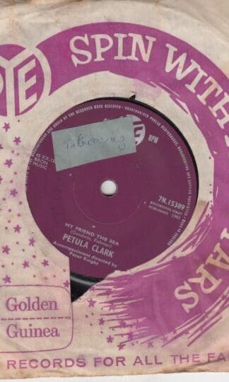 My Friend The Sea/With All My Love 7" : Petula Clark