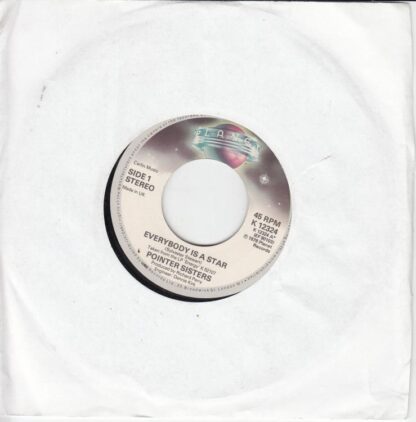 Everybody Is A Star / Lay It On The Line 7" : Pointer Sisters