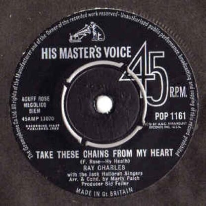 Take These Chains From My Heart 7" : Ray Charles