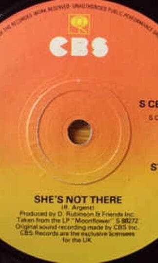 She's Not There 7" : Santana
