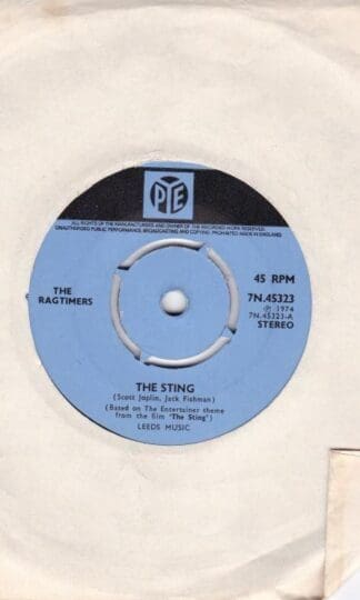 The Sting/ Treat Me Gently 7" : The Ragtimers