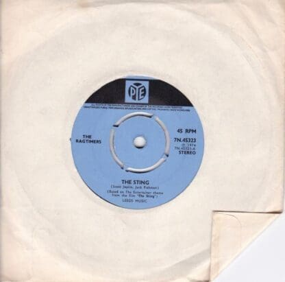 The Sting/ Treat Me Gently 7" : The Ragtimers