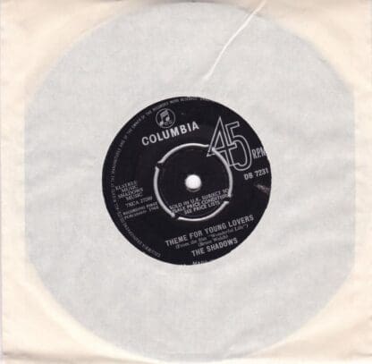Theme For Young Lovers/ This Hammer 7" : The Shadows